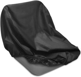 00250 Pacetap Waterproof Cover For Riding Lawn Mower Seat Durable Universal Black