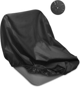 Us-ya00250-pl-us-3-new Pacetap Waterproof Cover For Riding Lawn Mower Seat Durable Universal Black