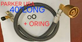 6-lpg-40-hose Parker Yale/hyster Forklift Lpg Propane Hose Tank 40 Inch Long Usa