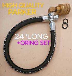 Lpghose-24 Parker Forklift Propane Tank Hose 24 Inch Long With Coupler Lpg Connector Oring Set