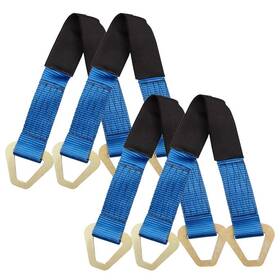 3335 Pindex 682698039816 Axle Straps 10000 Lbs Break Strength Working Load Blue Car Stra