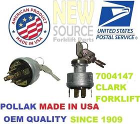 14483690 Pollak Boston 7004147 Clark Forklift 2i6444 Caterpillar Ignition Switch To015a