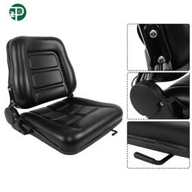 Pf6199424 Powerfit Fold Down Forklift Seat For Clark Cat Hyster Yale Toyota Mitsubishi