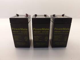 Pm445f1 Powermate Lot Of 3 Sealed Rechargeable Battery T37563