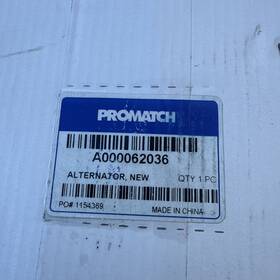 A000062036 Promatch New Cat Lift Trucks Alternator For Caterpillar
