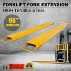 Qicxc003 Vevor Forklift Pallet Fork Extensions Pair Lifting Retaining 882510970222
