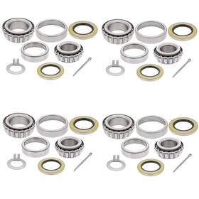 02420 Qjz 8000# 02475 4-sets 8 000 Lbs Trailer Axle Bearing Kit Outer 02475/02420 1.25ft