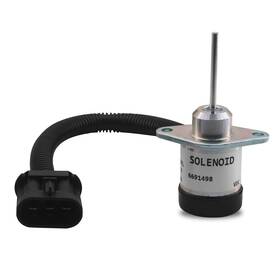 6691498 Rabropar Fuel Shutoff Solenoid 12vdc Compatible With Bobcat Skid Steer Loader