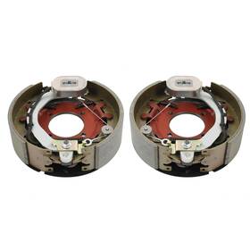 Ralz-z897 Ralzaoto 12-1/4 Inch X 3-3/8 12.25 3.375 Electric Trailer Brake Assembly Pair For 8