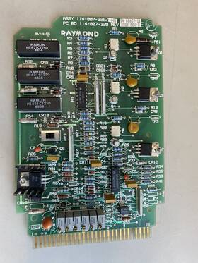 114-007-329 Raymond 114-007-329/001 Processing Card Made In Usa