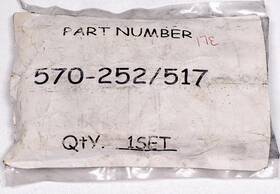 570-252-517 Raymond New Drive Motor Brush Set Of Four 570252517 Genuine Oem Part