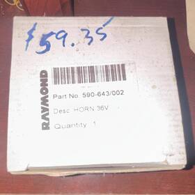 590-643 Raymond 590-643/002 Part Horn 36 V