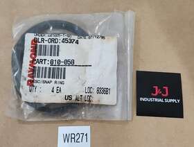 810-058 Raymond New Factory Sealed Bag Of 4 Snap Rings Warranty