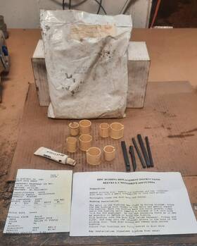 415112-65wc Reeves #415112-65wc Bushing Kit Package Was Opened So Unknown If Complete K154