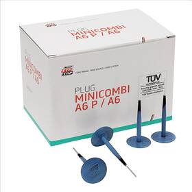 Rema Tip Top North America 046627093038 A-6 Minicombi Tire Repair Inserts 1/4 Inch 6mm 40 Coun