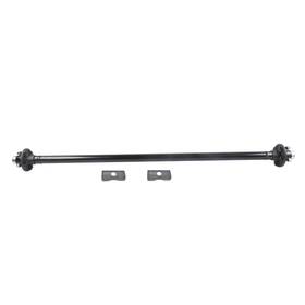 Replacement For 182141812856 Rated To 2000 Lbs Trailer Axle 60 Inch Hub Face With 4x4 Idler Hubs 4-lug Fits