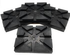 Wamlp-0651 Replacementkits.com Brand Rectangle Lift Pad Set Compatible With Wheeltronics Ammco Magnum And Sn