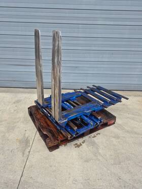 Rightline Lpm090 Single Double Fork Positioner Class 2 42 Inch Forks 5 500 Lb