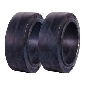1871218roy-brs Royal 2pk 18x7x12-1/8 Solid Tires 18x7x12.25 New Smooth Hyster Cat