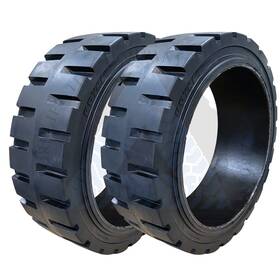 1871218roy-brt Royal 2 Two 18x7x12-1/8 Forklift Cushion Solid Tires 1871218 Traction