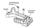 Sb120-hdl-red Anderson Original Handle For Battery Connector Sb
