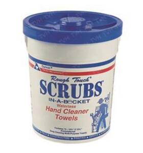 Sy9995 Scrubs Shop Supply Hand Cleaner Towels 1 Tub Six Tubs Per Case 72
