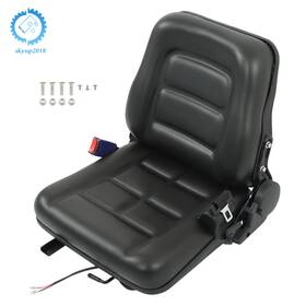 Su1021525ku Skyup2018 Forklift Seat Fold Down With Safety Belt Universal For Tractor Loader Excavator
