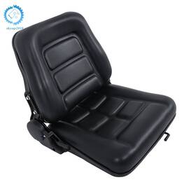 Su1022018ku Skyup2018 Universial Black Fold Down Seat With Adjustable Angle Back And Slide Forklift