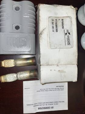 Yt723291300 Smh 175-1/0 Gray Bf6an/00 Yt23291300 Battery Connector 175 Housing 1/0 Lugs