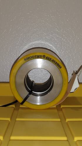 632-052 Smoothy 632-052/008 Forklift Load Wheel / Yellow New