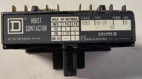 Square D 8965ro10 Hoist Contactor 8965 Type Rp-10 Series B Form Bu Contact Only