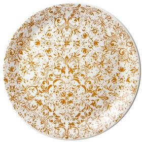 17660566 Steelite Ink Legacy Ginger 10 Coupe Plate - 12 / Cs Inch