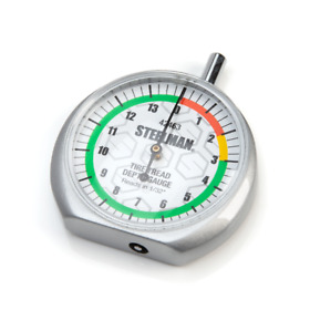 42463 Steelman Products Dial-type Color-coded Tread Depth Gauge