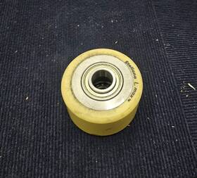Stellana L2295-p0 L Max 4 Inch Od X 2.50 Width Poly Wheel - Yellow