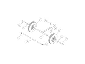 783736 Sumner Whlkit2000 - 10 Inch Wheel Kit Catalog Number