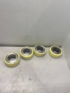 1509111r Superior Lot Of 4 Tire And Rubber Corp Load Wheel 6 Inch -1509111r