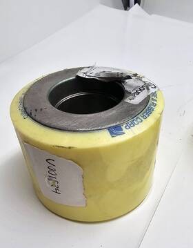 L500458 Superior 5 Inch X 3.875 1 Id Bore Aw Cushothane Xl Wheel For Forklift