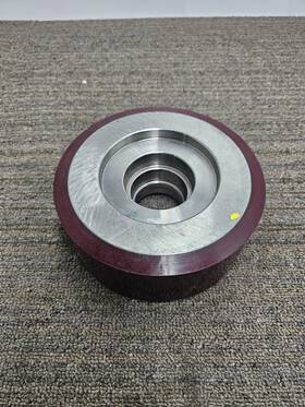 S9773 Superior Tire And Rubber Corp Cushothane Poly Load Wheel 7 Inch For Forklift