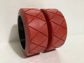 P3130055095t Superior Tire & Rubber 2 Wheels 13 Inch X 5-1/2 9-1/2 And Po Cushothane Ez Tsw-xg