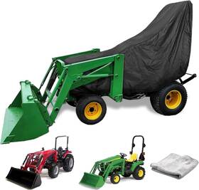 Lp95637 Swess Fba038 Waterproof Compact Utility Tractor Cover -lp95637 Heavy Duty Protector With