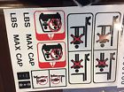Sy1711 Aftermarket Forklift Decal Universal