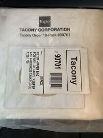 90701 Tacony Pack Of 10 Vacuum Bags New