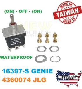4360074 Taiwan 16397s 16397-s Genie Jlg Sealed Lift Switch 6 Pins On -off Momentary