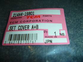 214a4-19801 Tcm Steering Column Cover Set A B For Forklifts Oem