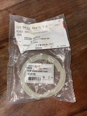 22228-50131 Tcm New Genuine Wearing/ring Forklift Truck / Tractor Part 2 Pack