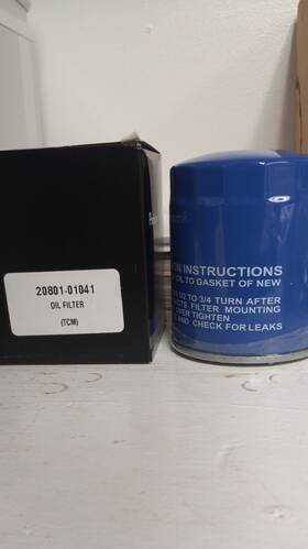 20801-01041 Tcm Fhg15t3 Forklift Oil Filter