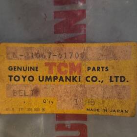 N-21067-61700 Tcm Belt For Forklift Genuine Part Made In Japan