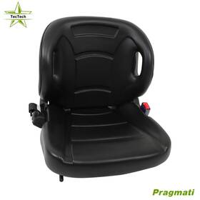 Pr5778704 Tectech New Molded For Toyota Forklift Seat With Seatbelt And Switch Adjustable Backrest