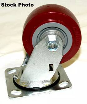 103002 Tennant Genuine Tennant/nobles 4-hole Polyurethane Swivel Caster. Part #103002