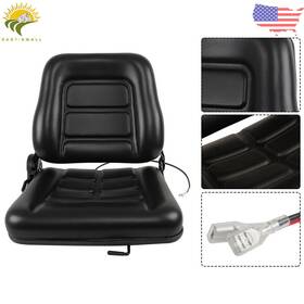 Esl1585080 Thomletha Adjustable Angle Universal Forklift Seatwithforklift Seat Back Fold Down